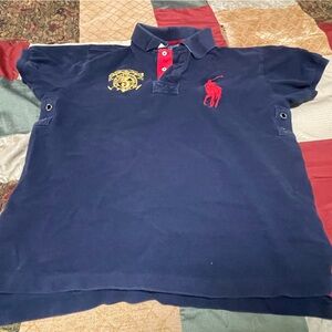 POLO BIG PONY CREST SHIRT SIZE LARGE